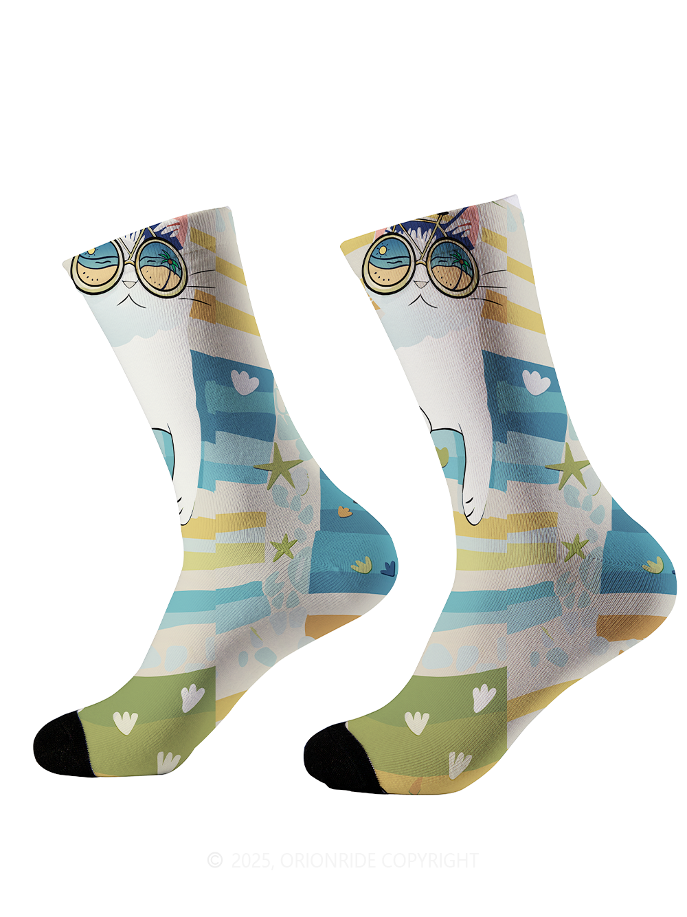 Orionride Four Cats Cycling Socks
