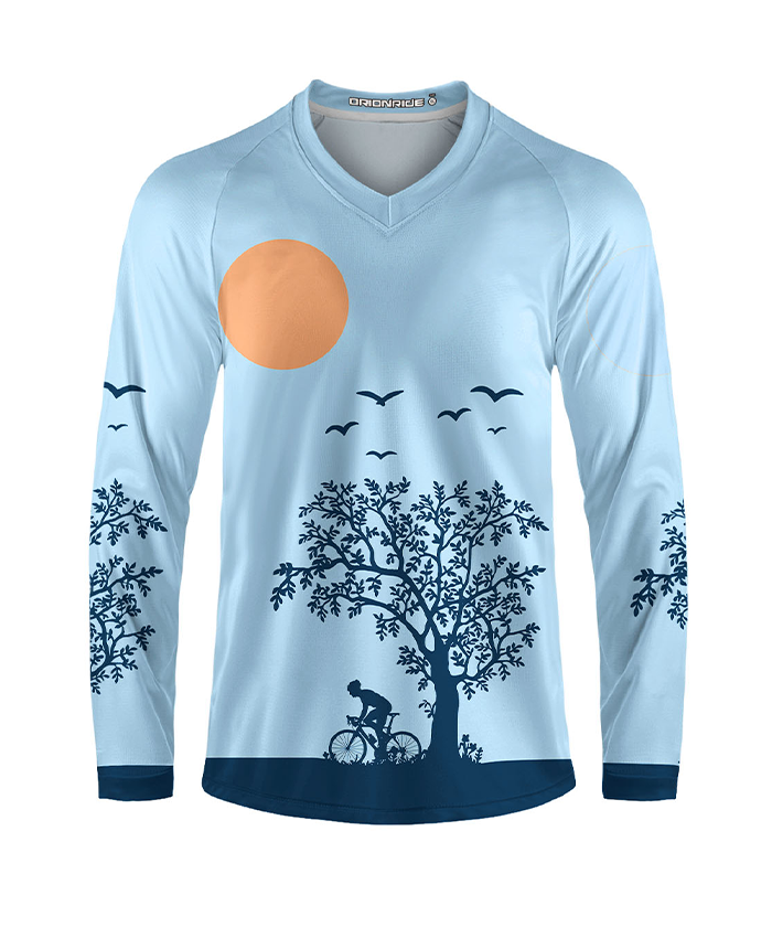 Orionride Lonely Travel Long Sleeve Downhill Jersey