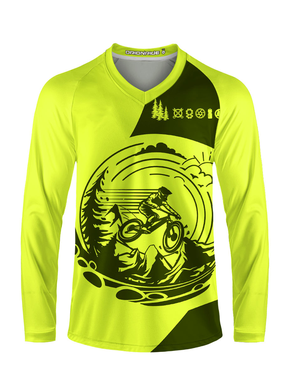 Orionride Adventurous Spirit Long Sleeve Downhill Jersey