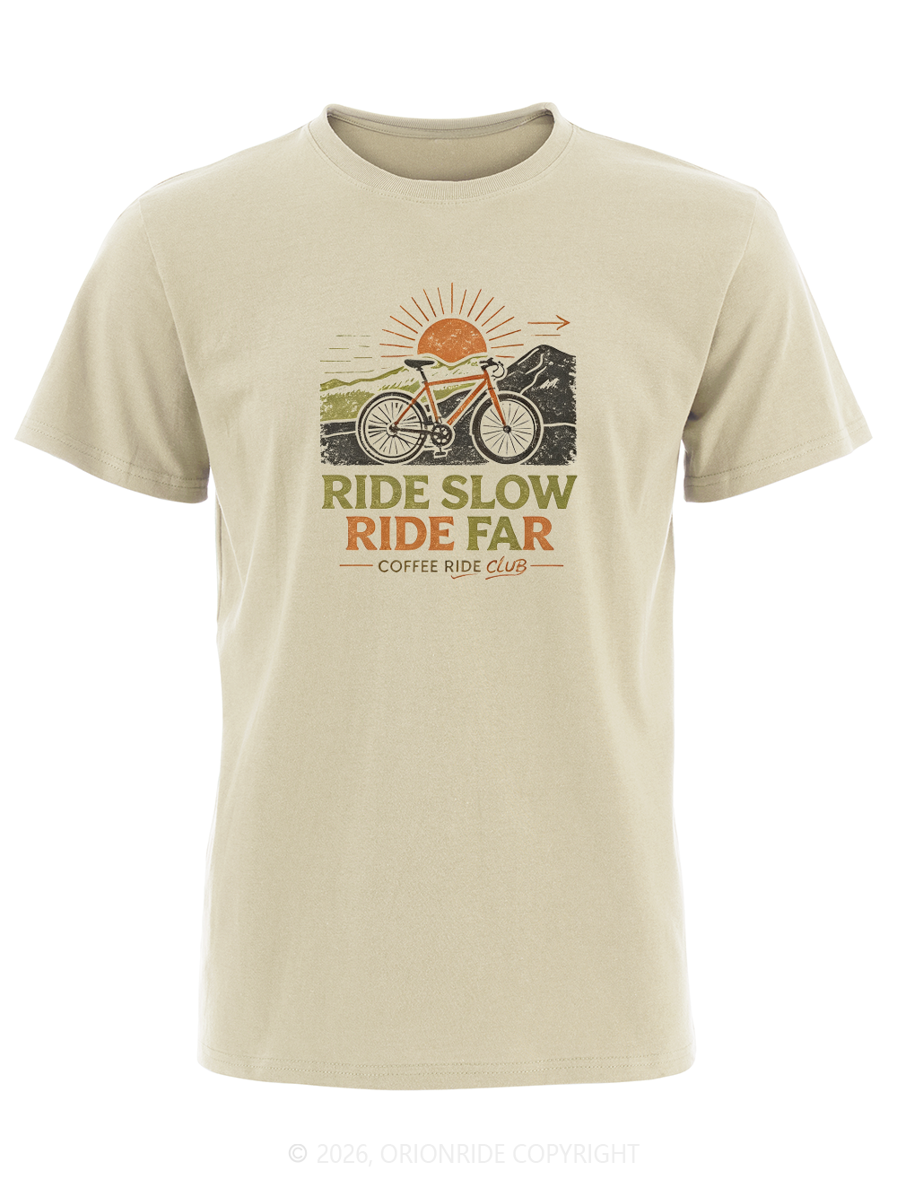 Orionride Slow Ride Short Sleeves Bike T-Shirt