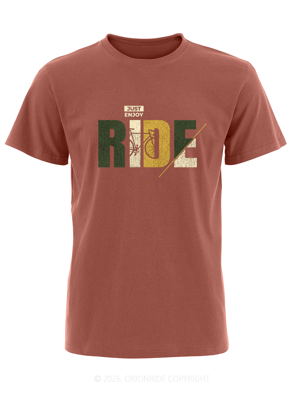 Orionride Just Enjoy Short Sleeves Bike T-Shirt