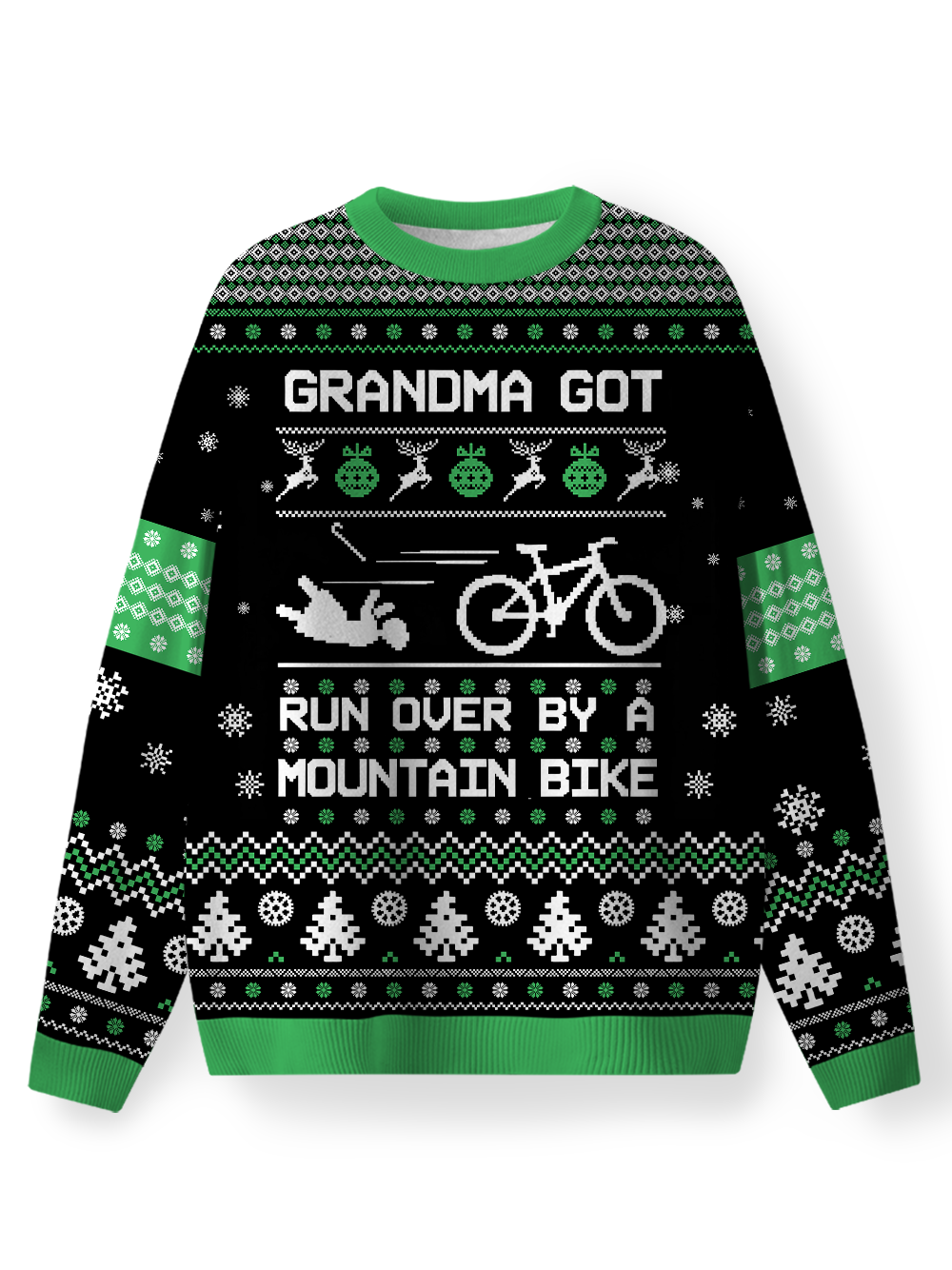 Orionride Funny Old Lady Men's Sweaters