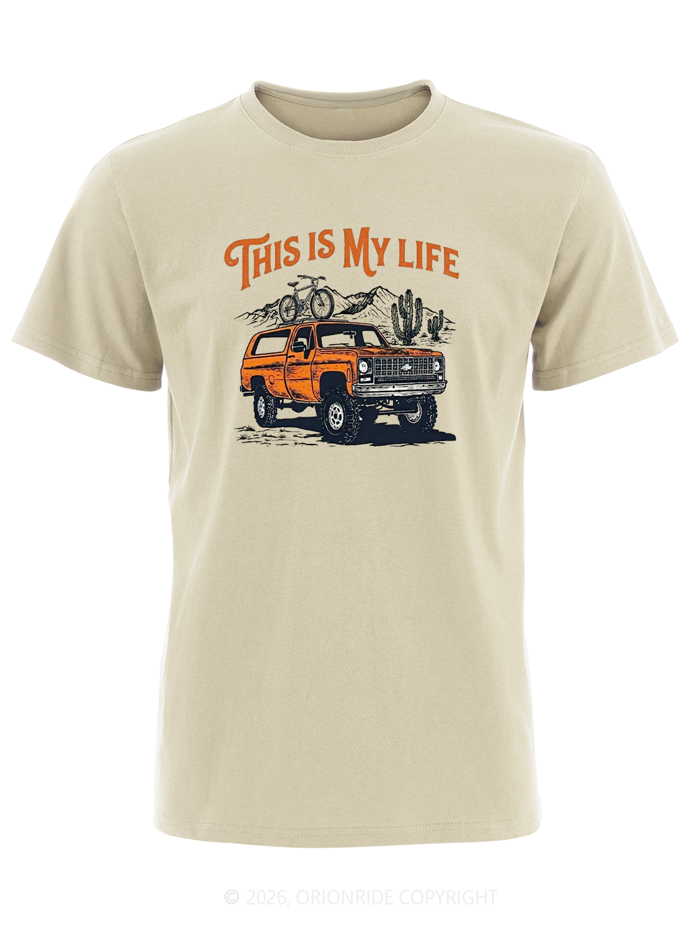 Orionride This Is My Life Short Sleeves Bike T-Shirt