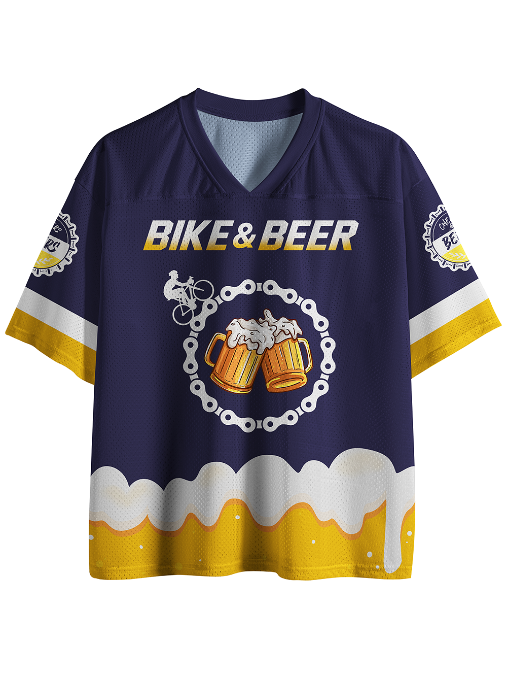 Orionride Bike And Beer Mesh Jersey