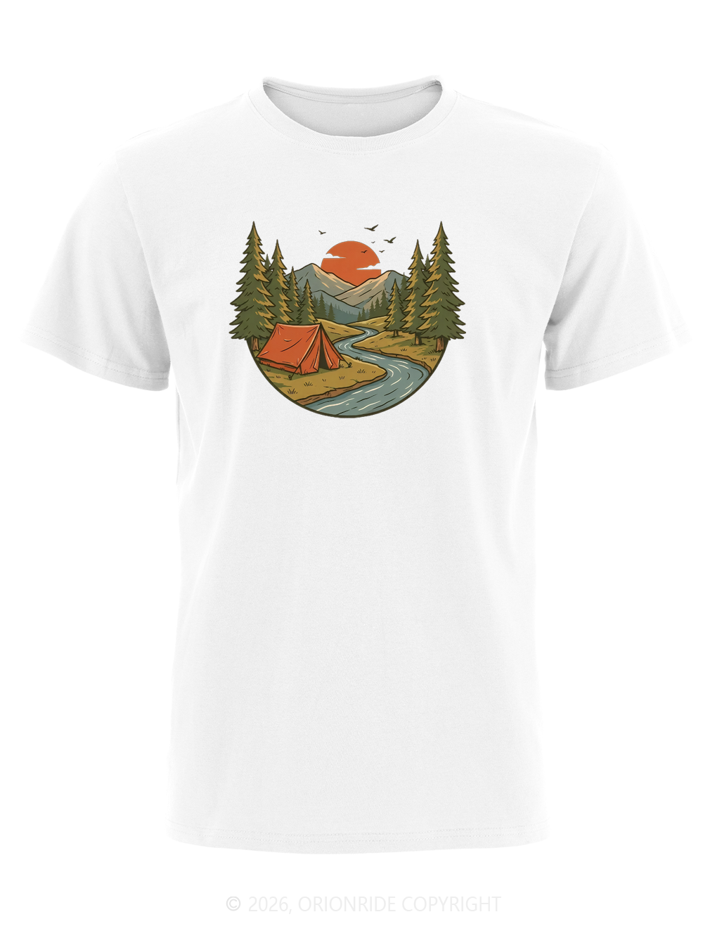 Orionride Slow Living Short Sleeves Bike T-Shirt