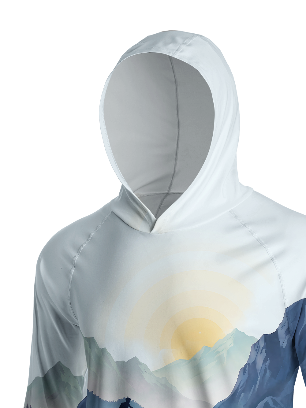 Orionride Cliff Ride Long Sleeve Cycling Hoodie Shirt