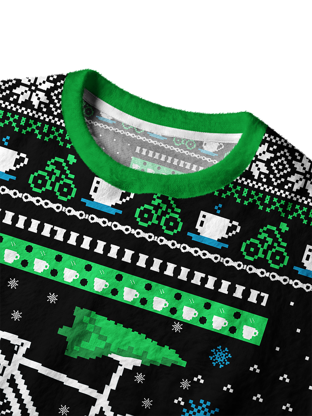 Orionride Leaf Bicycle Seat Men's Sweaters