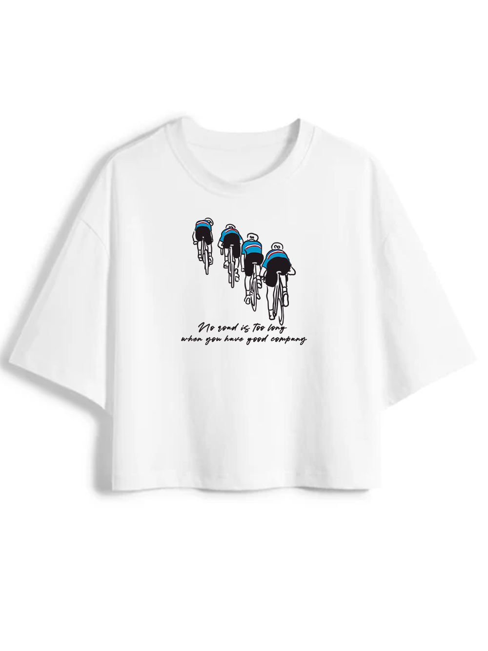 Orionride Echelons Women's Oversize Cycling Crop Tops