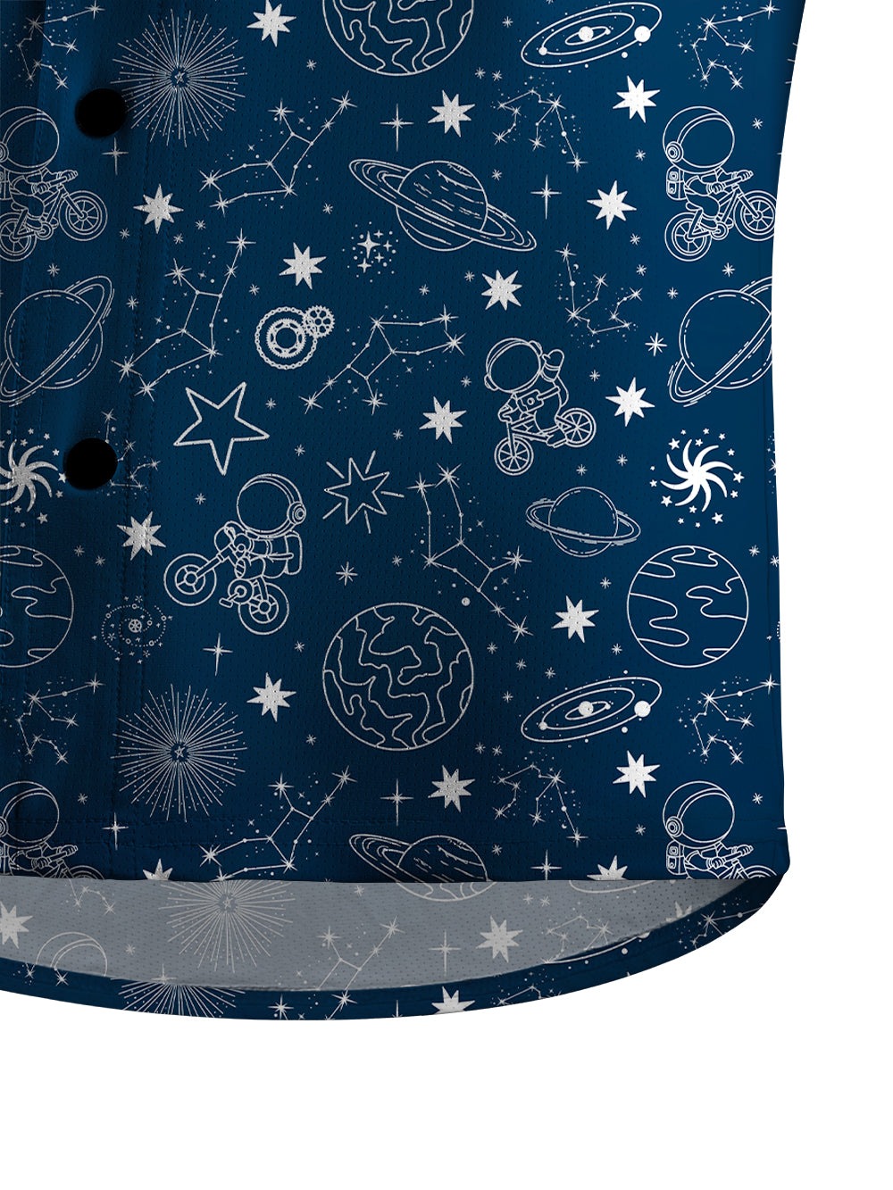 Orionride Space Journey Men's Stretchy Breathable Long Sleeve Gravel Shirt