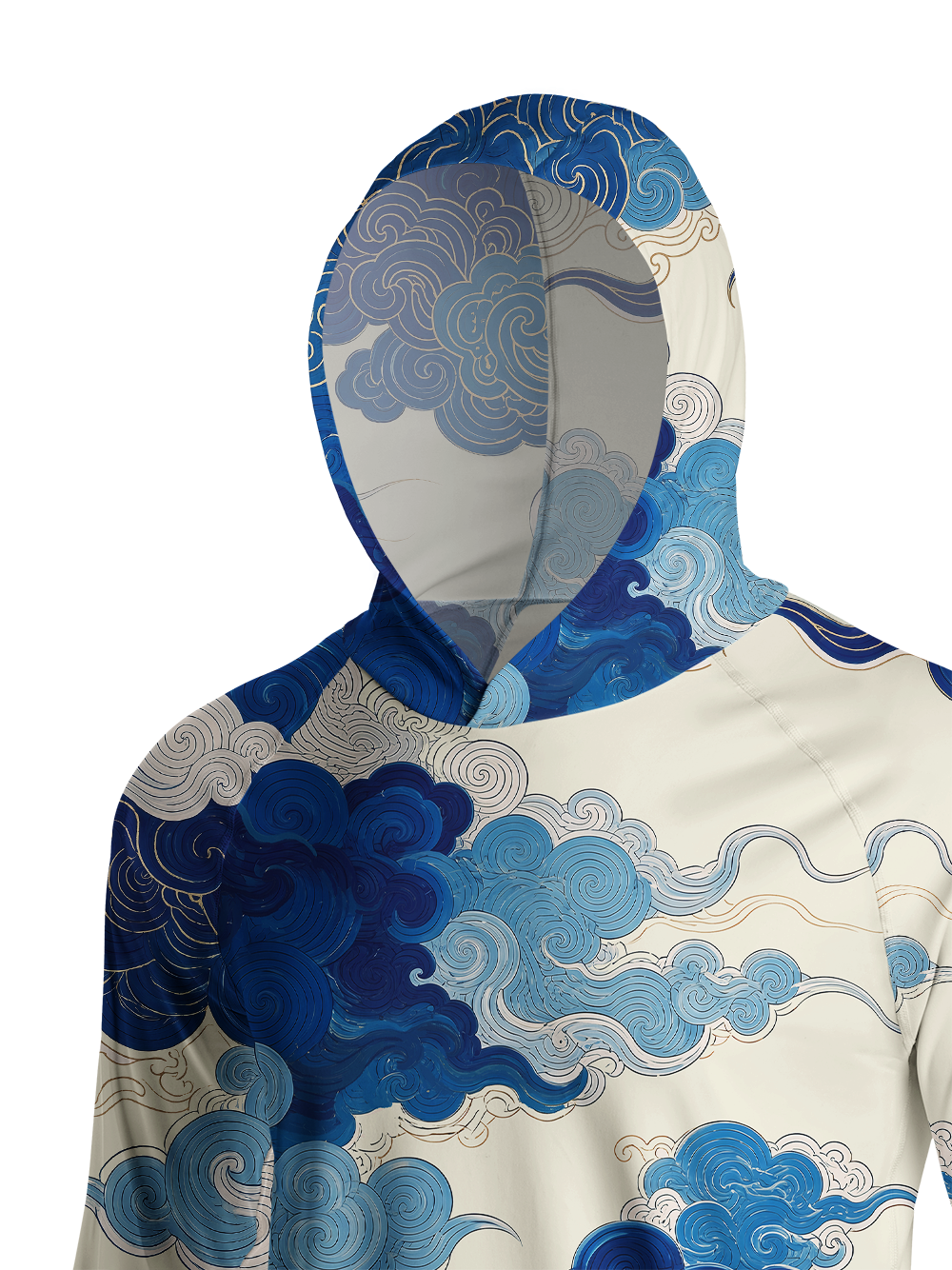 Orionride Cloud Weave Long Sleeve Cycling Hoodie Shirt