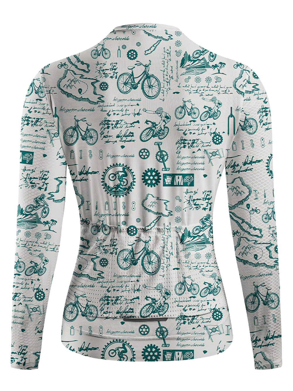 Orionride Cycling Diary Women's Long Sleeve Cycling Jersey