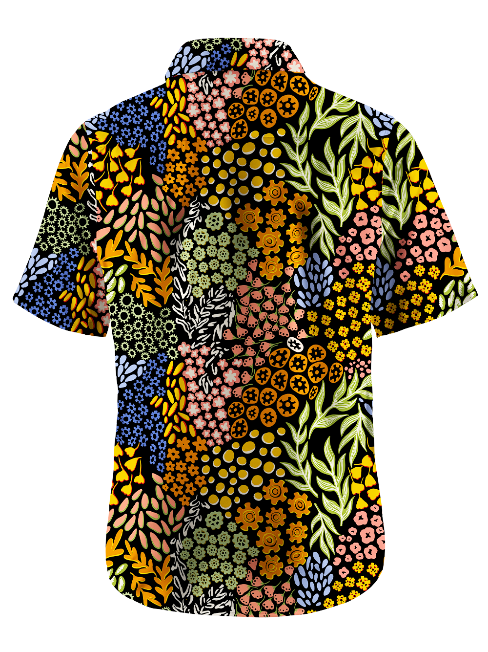 Orionride Petal-shaped Gears Zipper Pockets Ultra Lightweight Short Sleeves Gravel Shirt