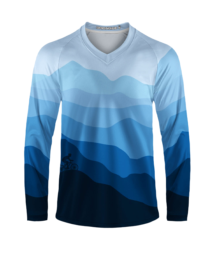 Orionride Free Sunset Long Sleeve Downhill Jersey