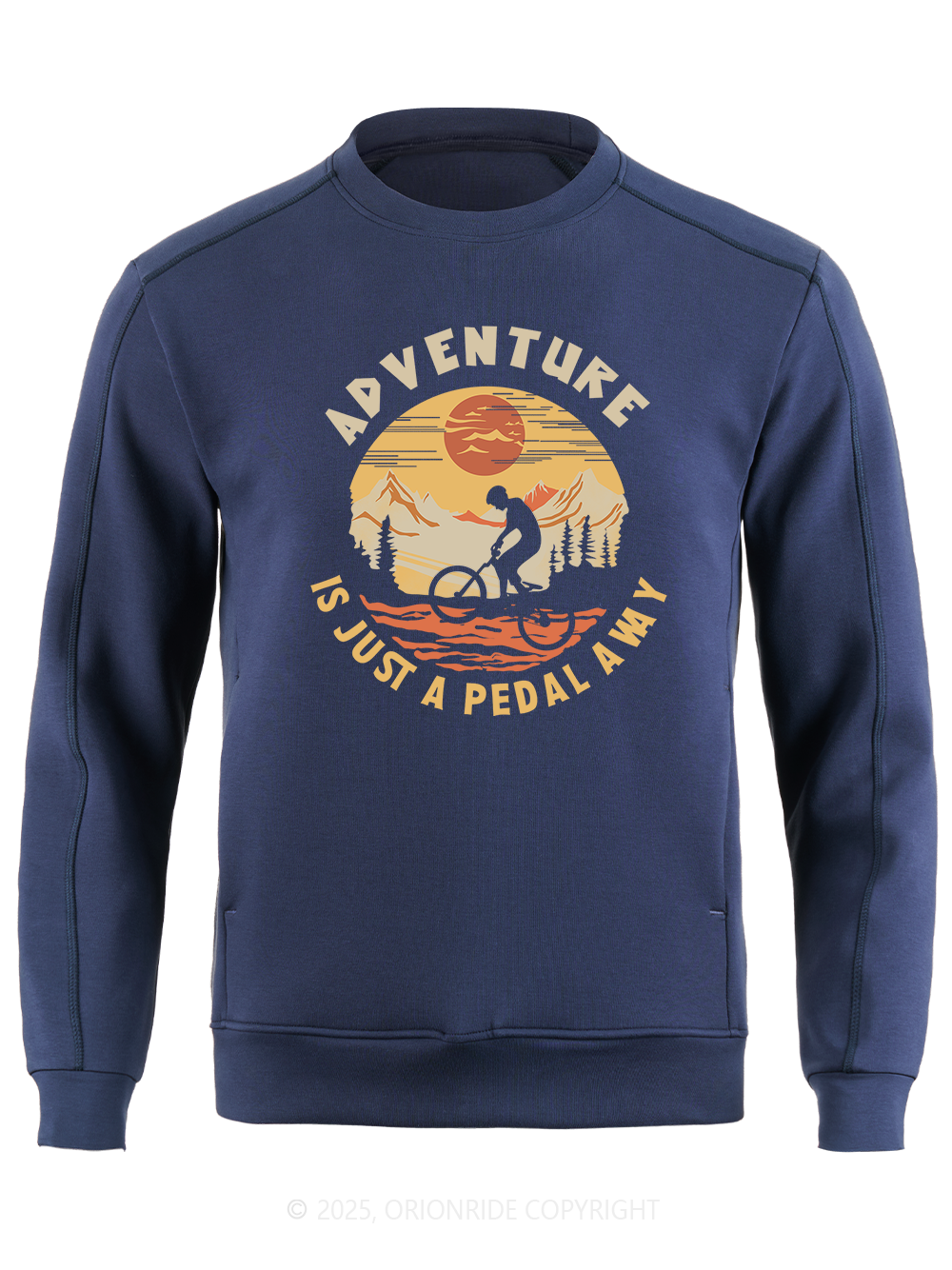 Orionride Sunset Ride Long Sleeve Bike Sweatshirt