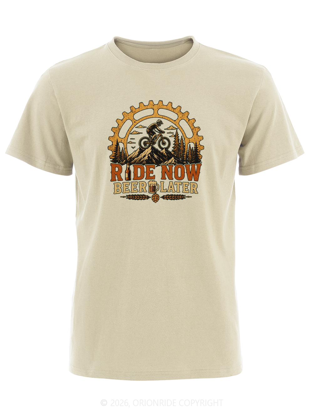 Orionride Gear & Sip Short Sleeves Bike T-Shirt