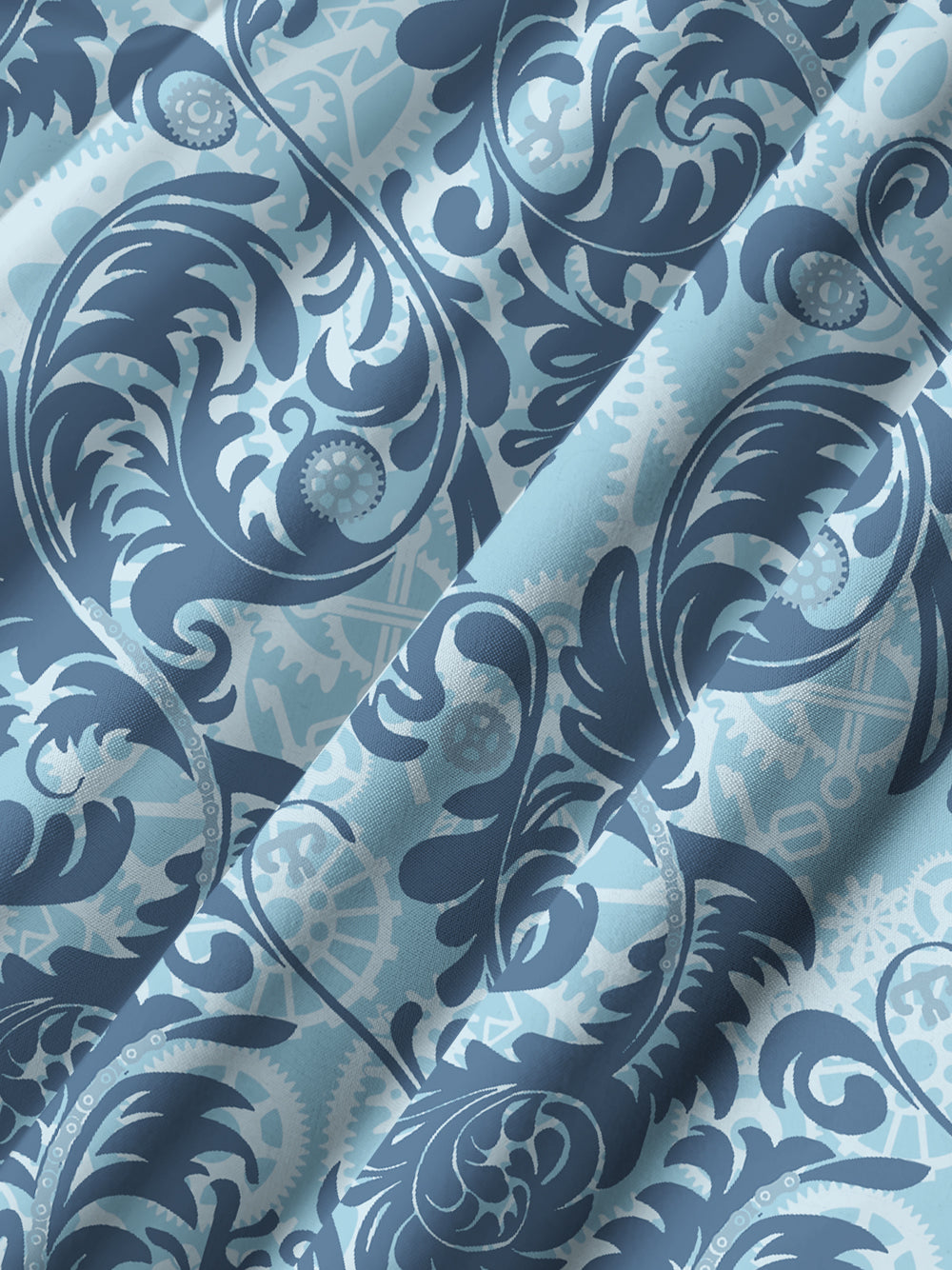 Orionride Psychedelic Vine Zipper Pockets Ultra Lightweight Short Sleeves Gravel Shirt