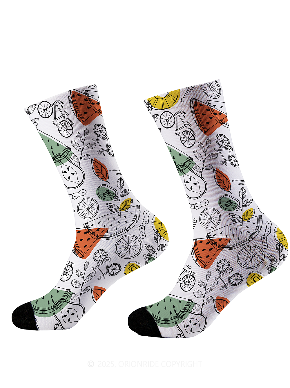 Orionride Fruit Parts Cycling Socks
