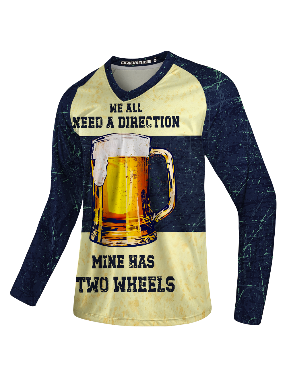 Orionride We All Need Beer Long Sleeve Downhill Jersey
