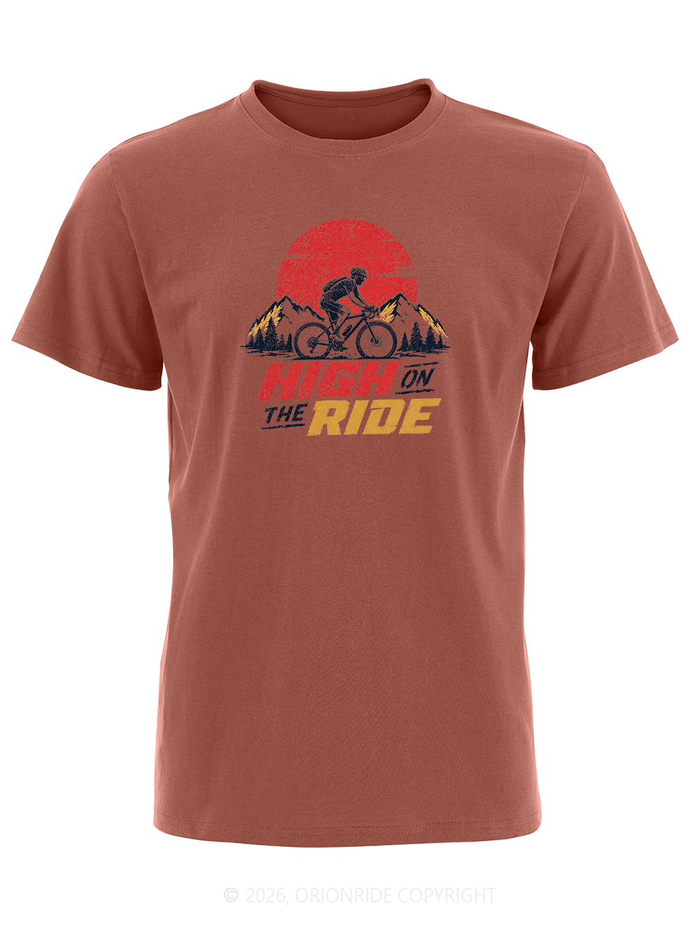 Orionride High On The Ride Short Sleeves Bike T-Shirt