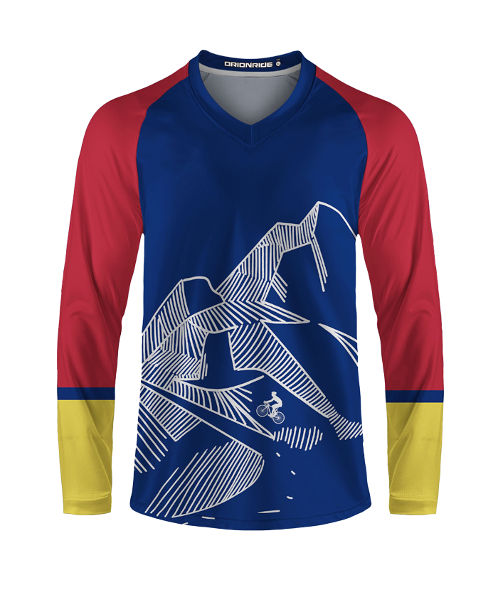Orionride Hill Riding Long Sleeve Downhill Jersey