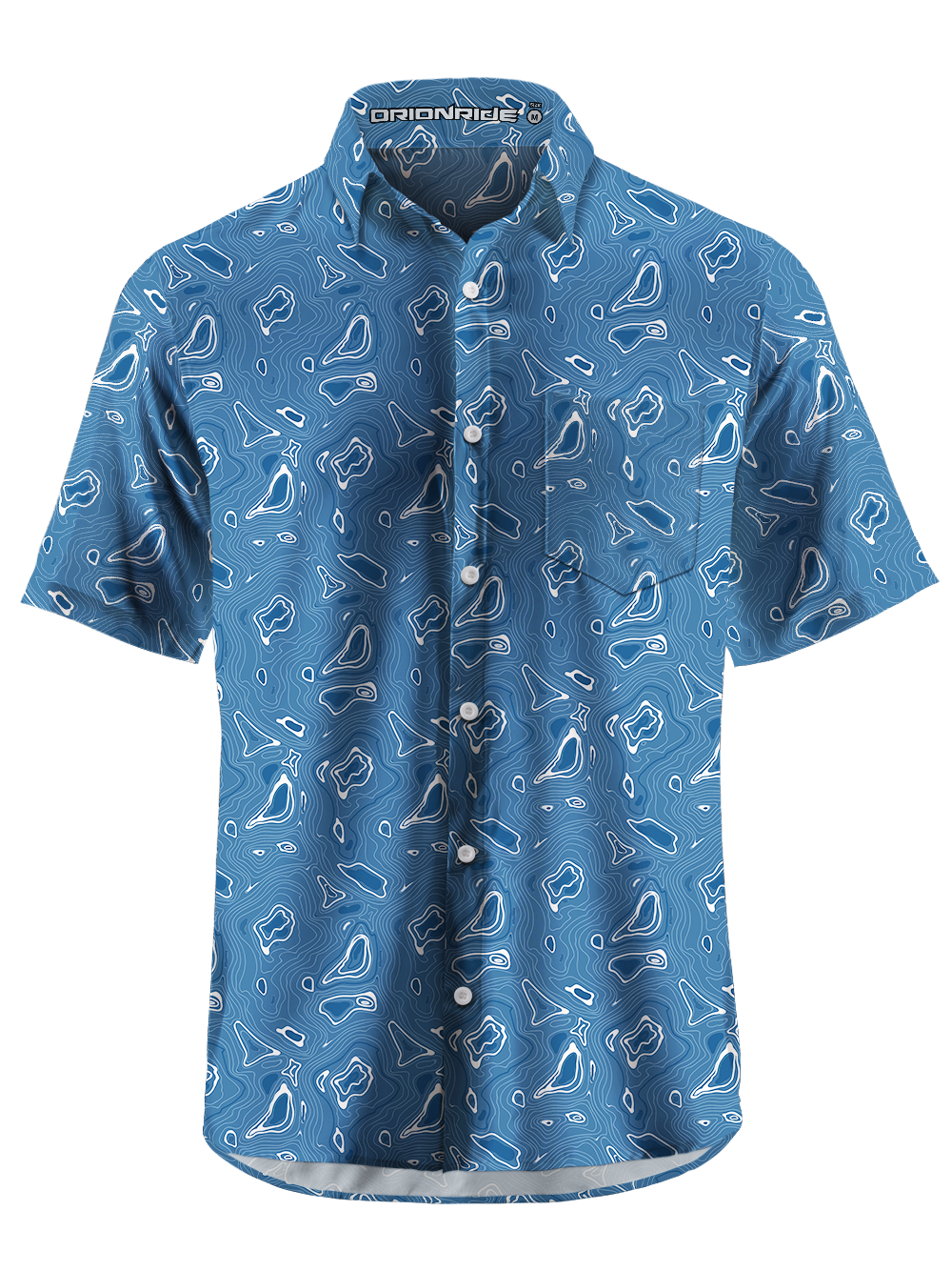 Orionride The Secret Of Contours Ultra Lightweight Short Sleeves Hawaiian shirt