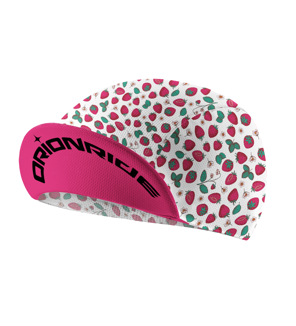 Orionride Strawberry Diary Cycling Cap