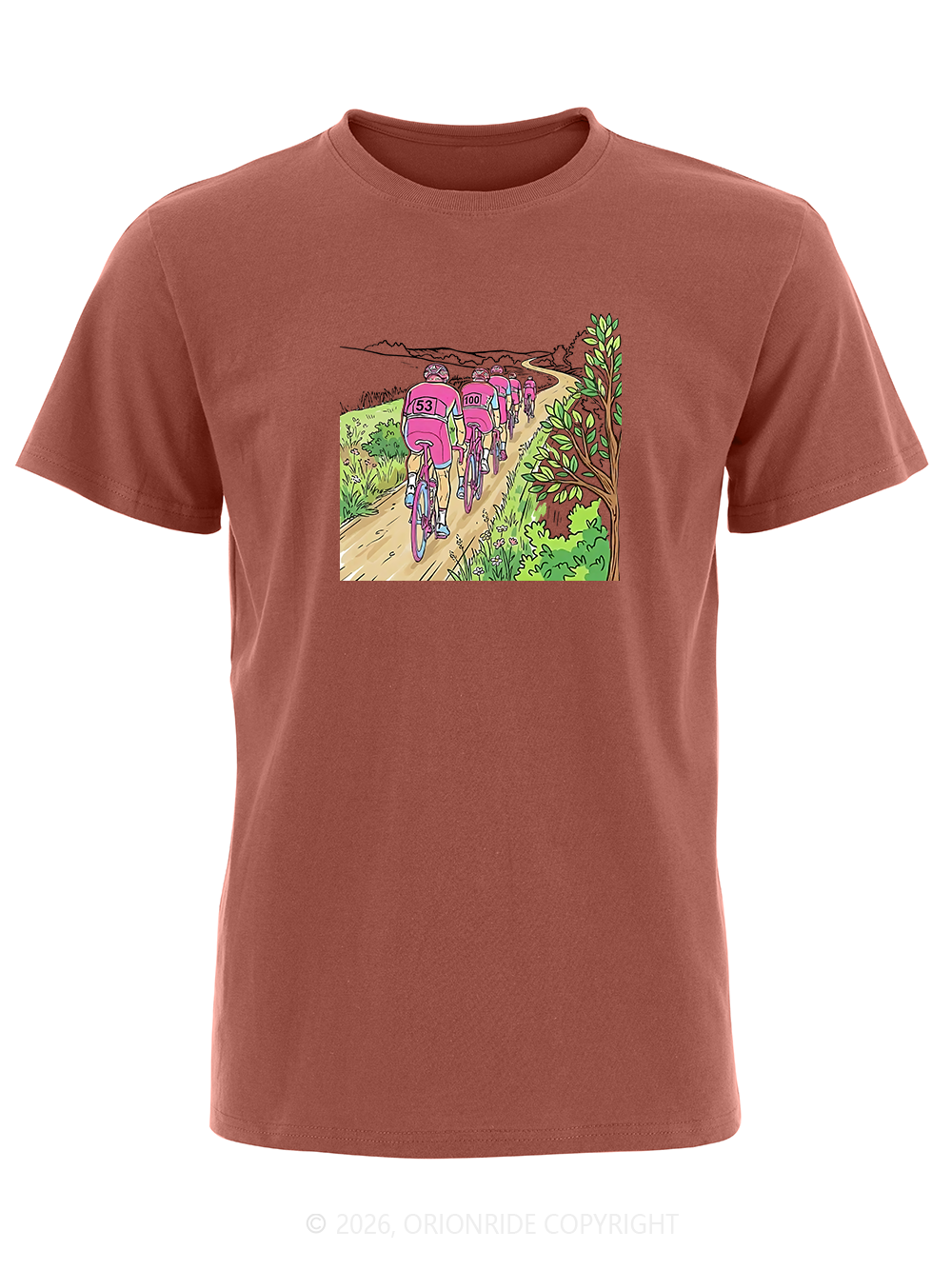 Orionride Ignite Pink Short Sleeves Bike T-Shirt