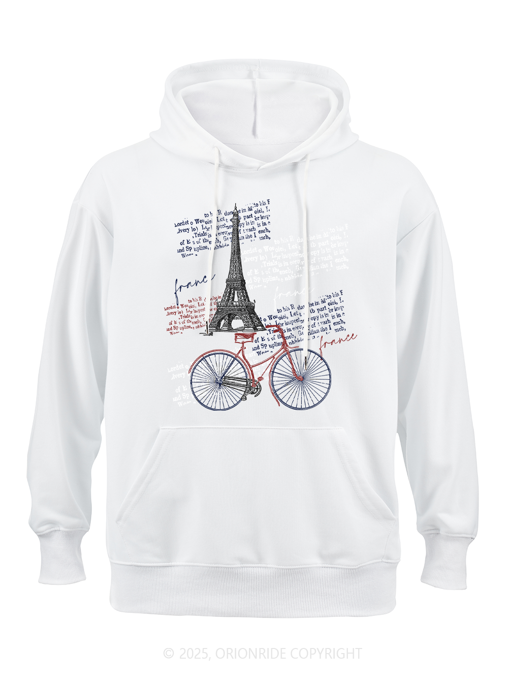 Orionride Tour Around The Eiffel Tower Classic Hoodie
