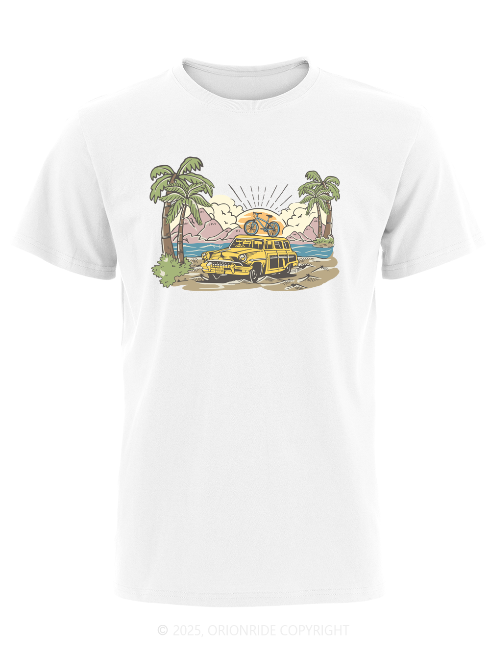 Orionride Seaside Adventure Short Sleeves Bike T-Shirt