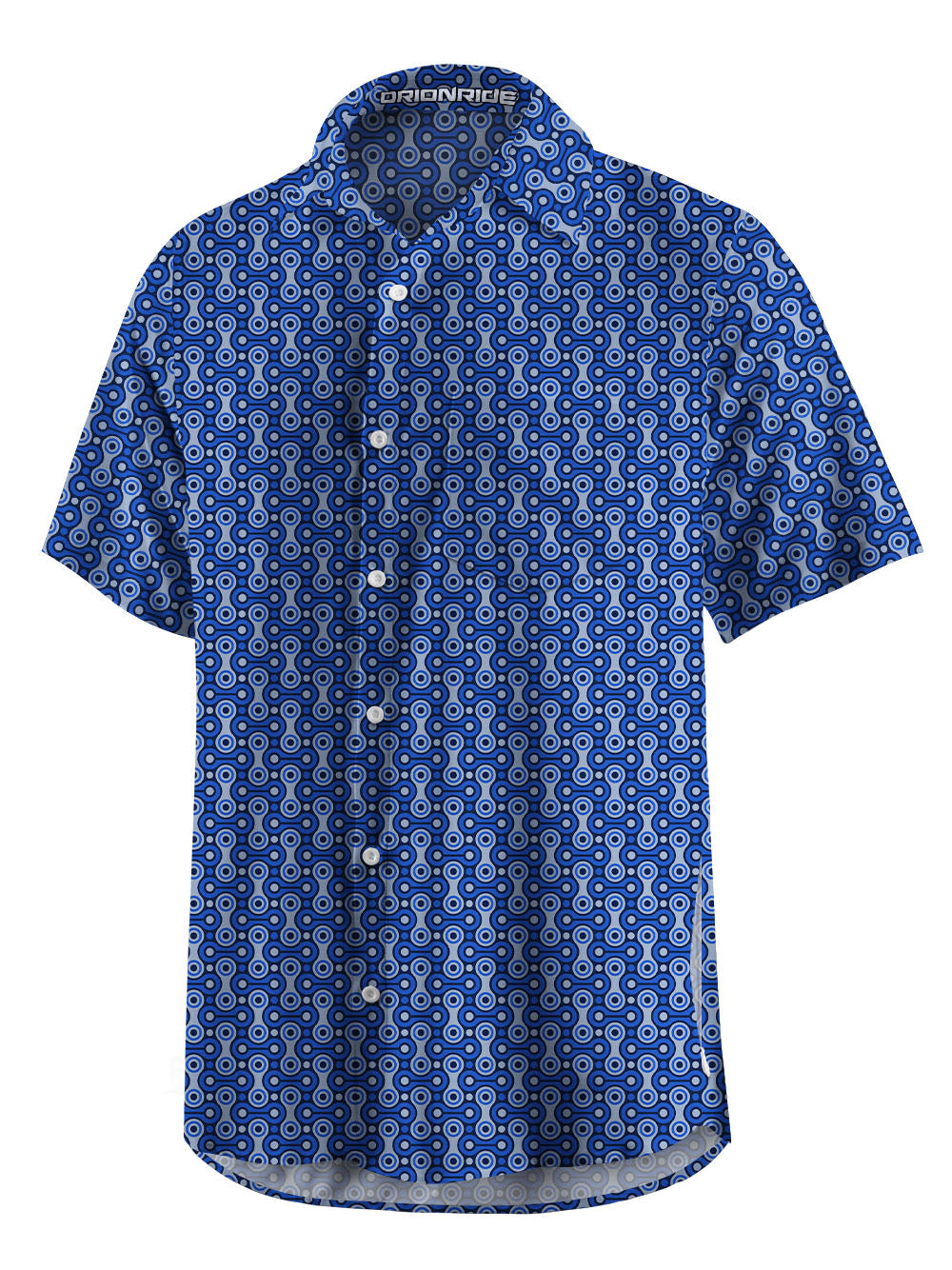 Orionride Regular Chain Zipper Pockets Ultra Lightweight Short Sleeves Gravel Shirt