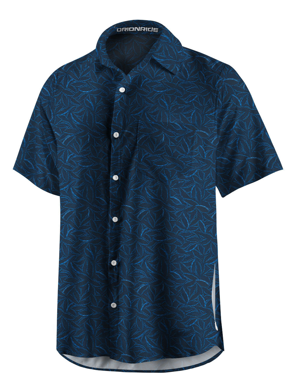 Orionride Chain Lattice Zipper Pockets Ultra Lightweight Short Sleeves Gravel Shirt
