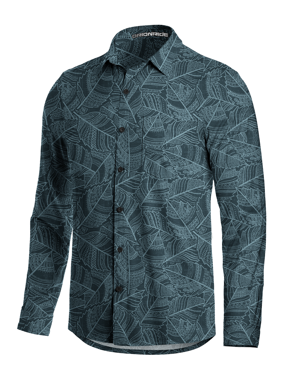 Orionride Vital Veins Men's Stretchy Breathable Long Sleeve Gravel Shirt