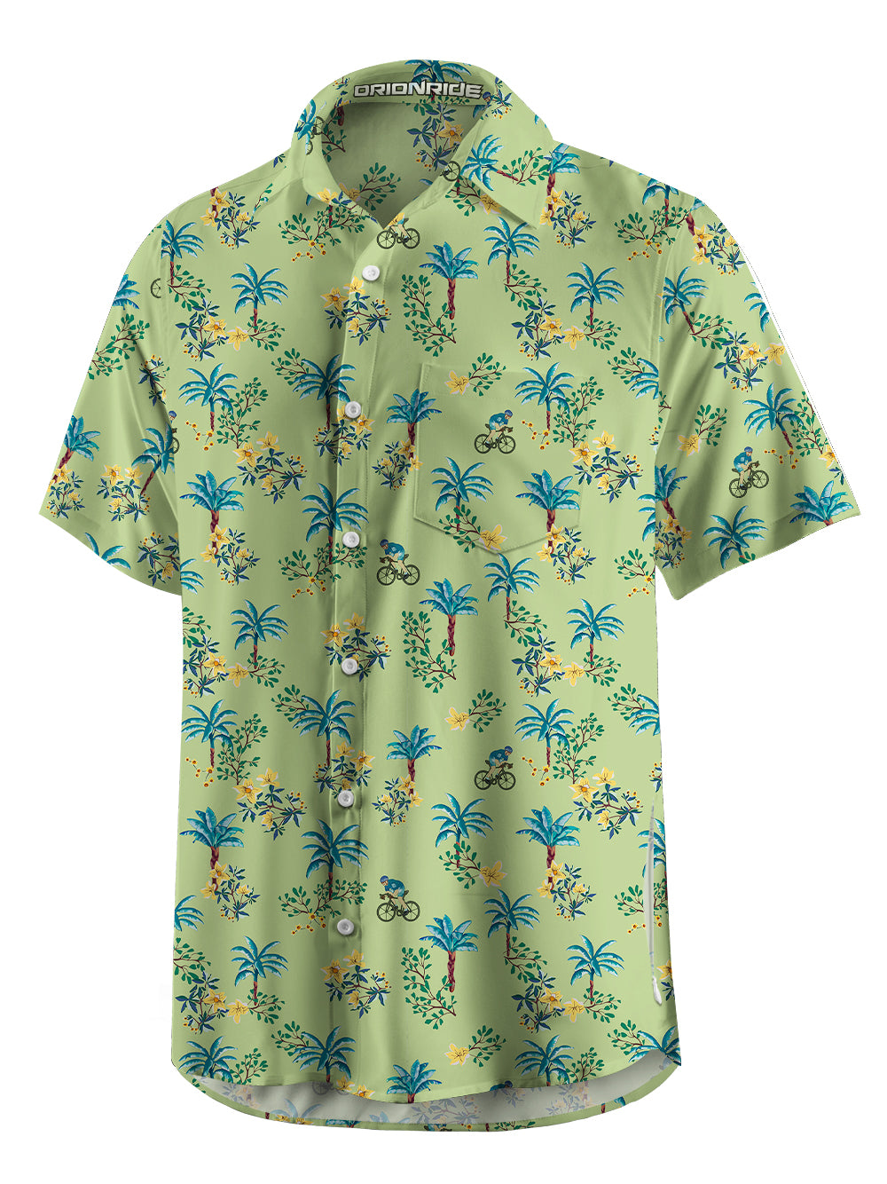 Orionride Woods Ride Zipper Pockets Ultra Lightweight Short Sleeves Gravel Shirt