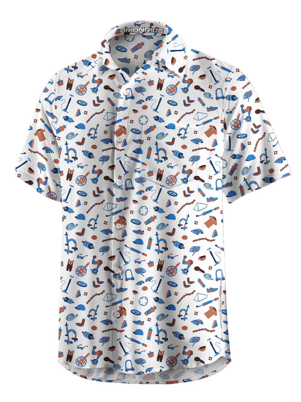Orionride Mini Parts Pockets Ultra Lightweight Short Sleeves Gravel Shirt