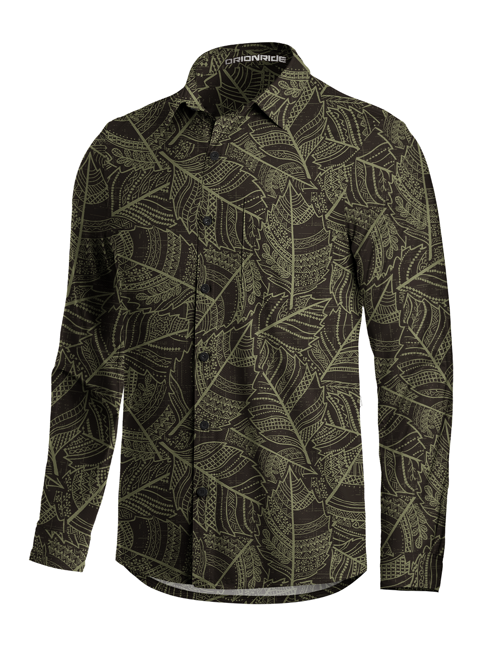 Orionride Vital Veins Men's Stretchy Breathable Long Sleeve Gravel Shirt
