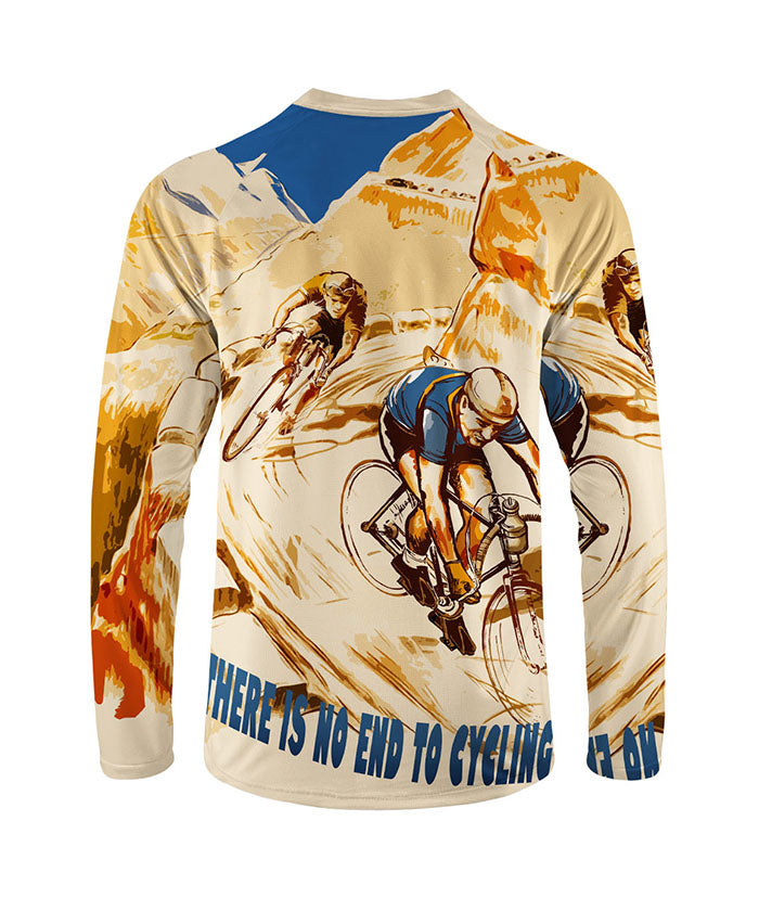 Orionride Chasing The Race Long Sleeve Downhill Jersey