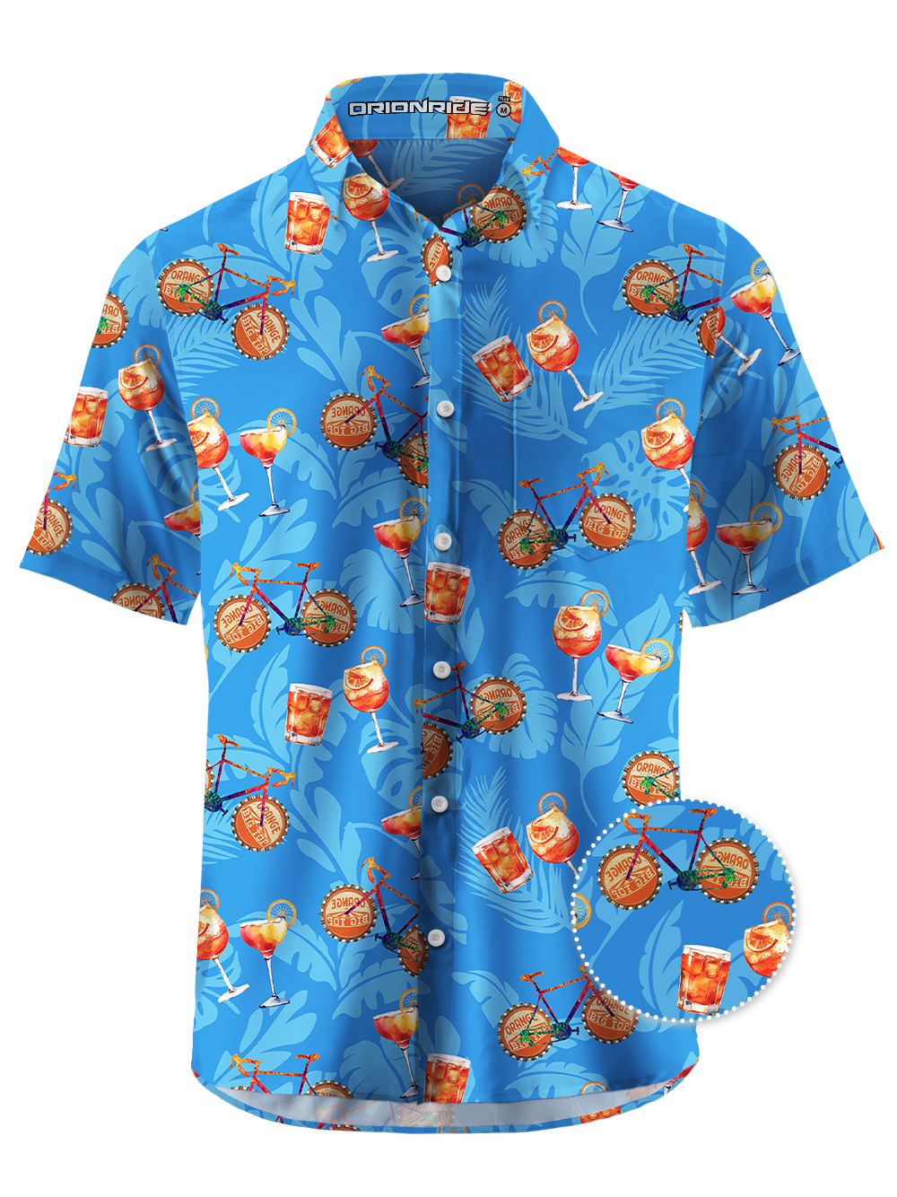 Orionride Leisure Time Ultra Lightweight Short Sleeves Hawaiian shirt