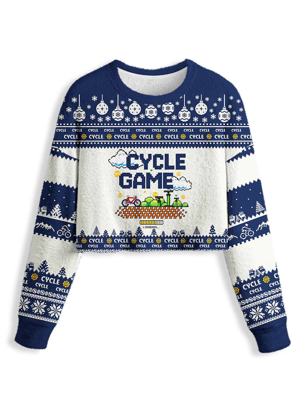 Orionride Cycle Game Women's Crop Sweaters