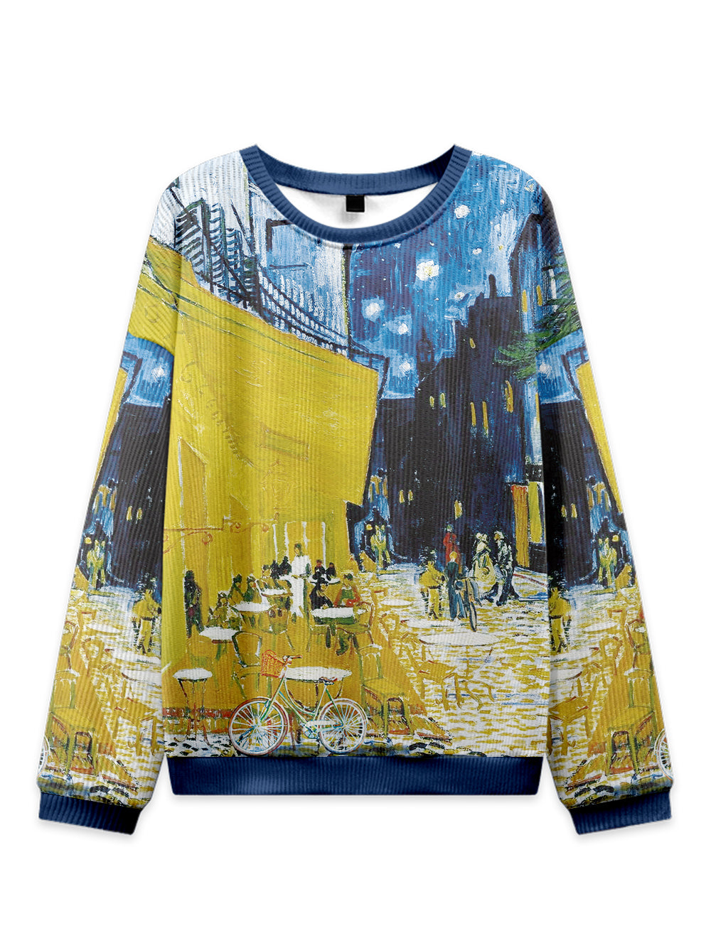 Orionride Van Gogh Clock Men's Sweaters