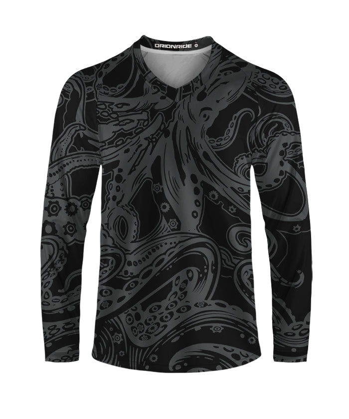 Orionride Octopus Tentacles Long Sleeve Downhill Jersey
