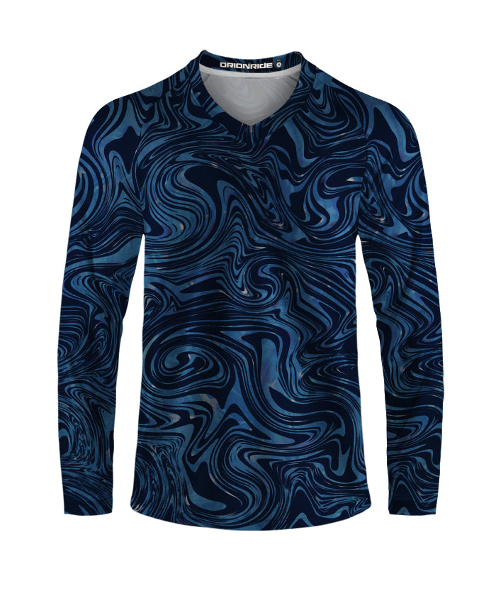 Orionride Mysterious Vortex Long Sleeve Downhill Jersey