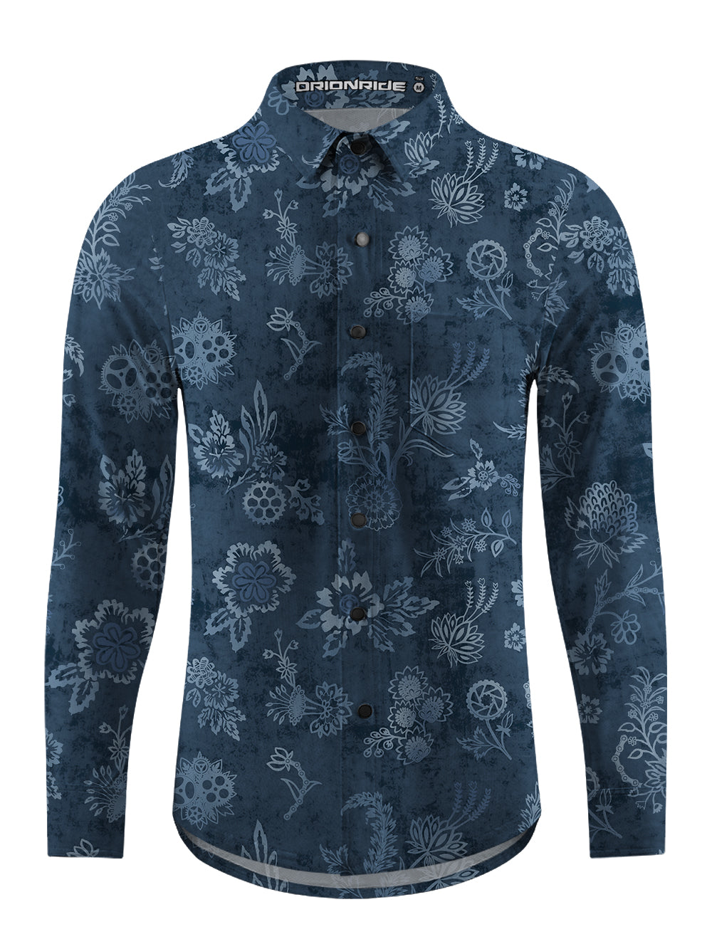 Orionride Gear Petals Men's Stretchy Breathable Long Sleeve Gravel Shirt