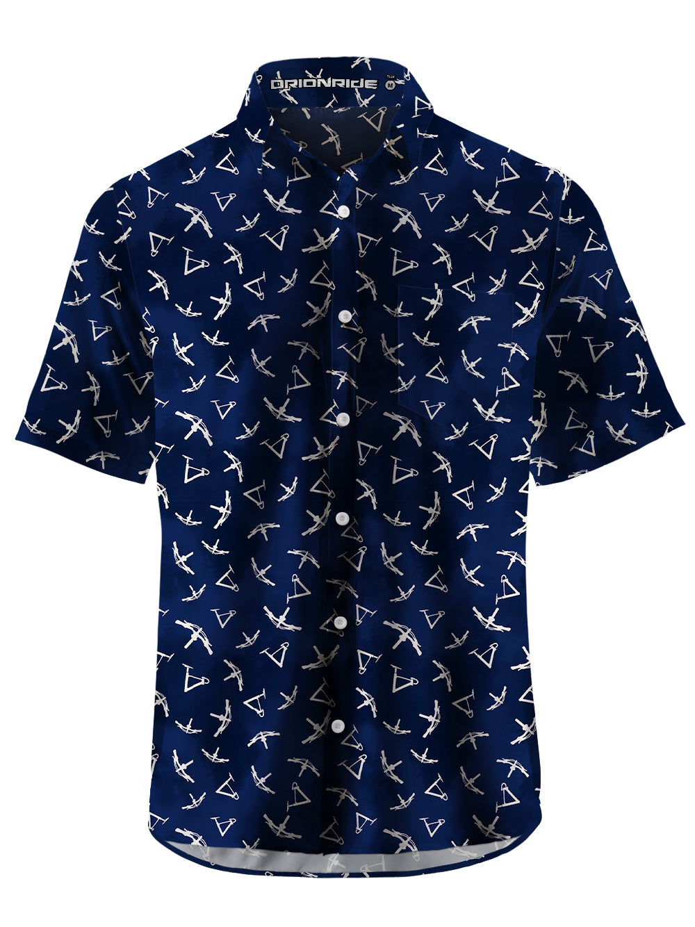 Orionride Exotic Parts Zipper Pockets Ultra Lightweight Short Sleeves Gravel Shirt