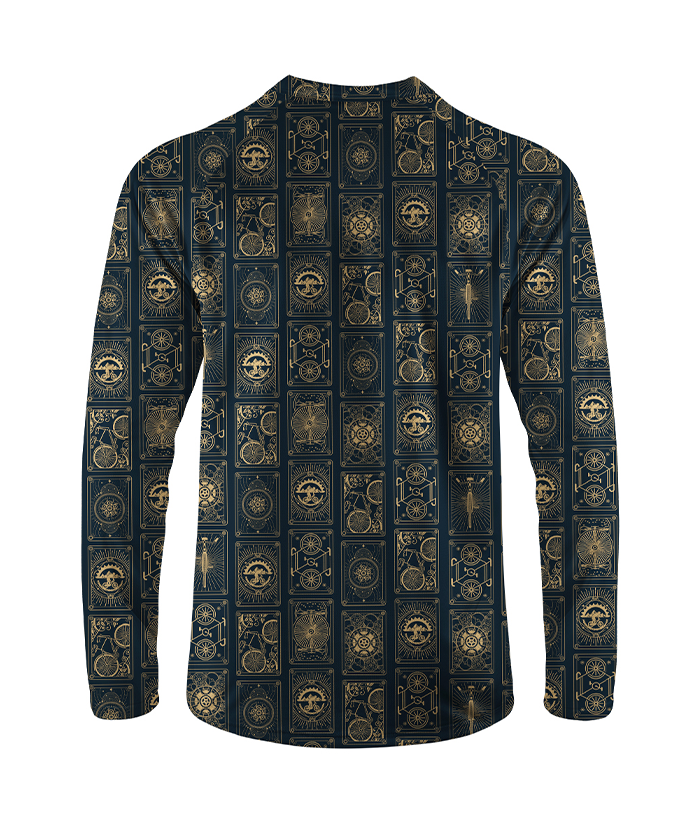 Orionride Bicycle Cards Long Sleeve Downhill Jersey