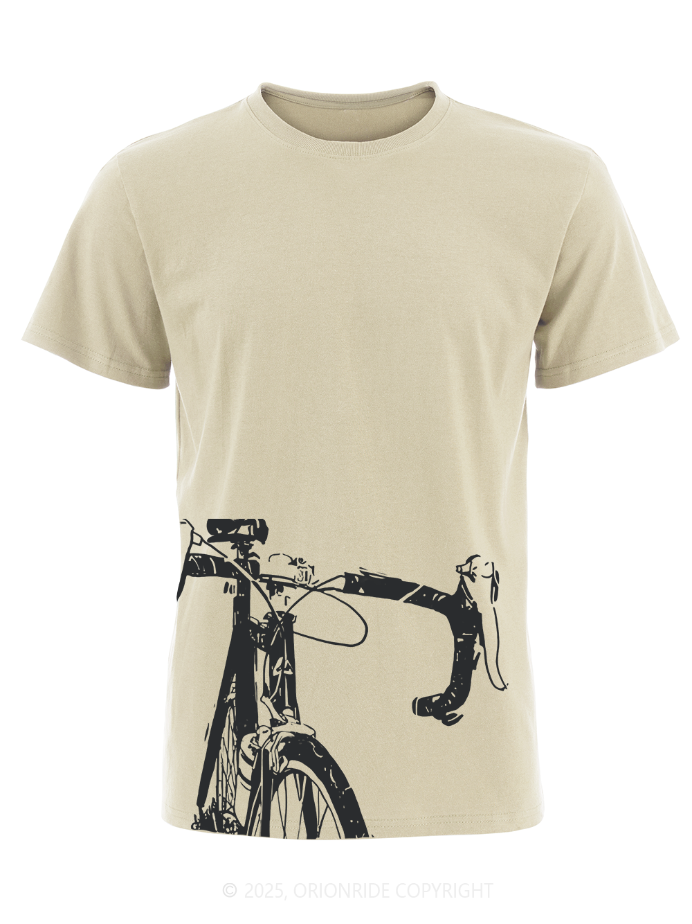 Orionride Bicycle Handlebars Short Sleeves Bike T-Shirt
