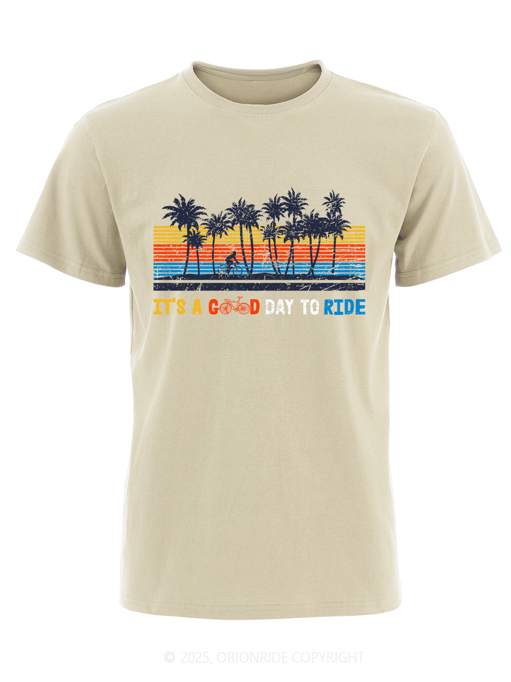 Orionride It's A Good Day To Ride Short Sleeves Bike T-Shirt