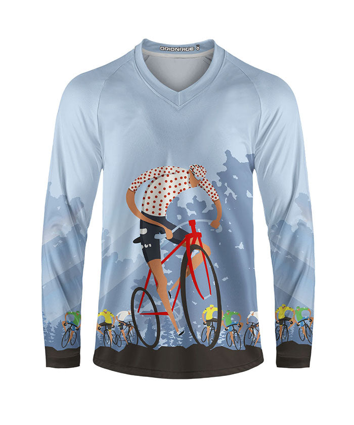 Orionride Passionate Team Long Sleeve Downhill Jersey