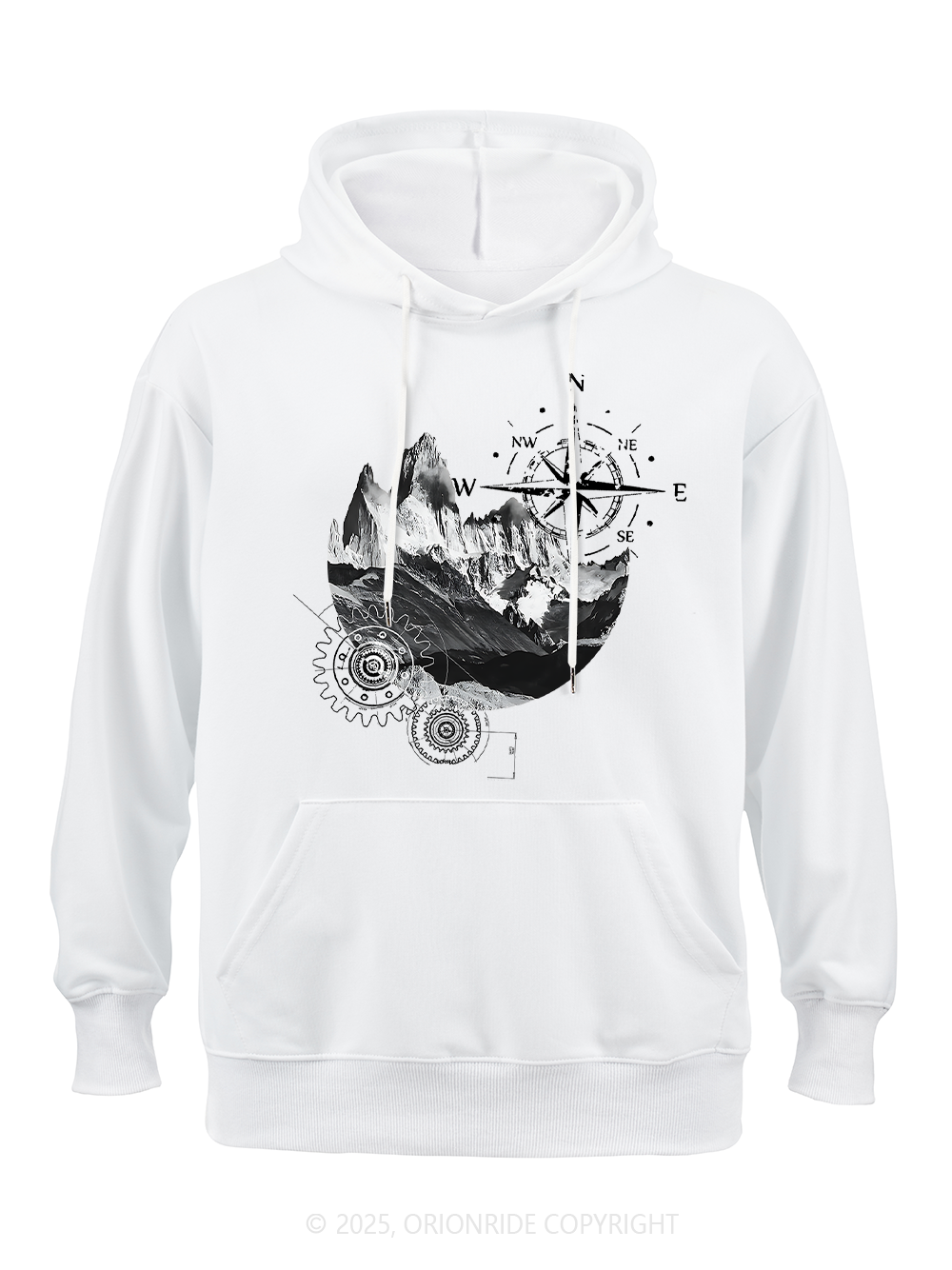 Orionride Mountain Compass Classic Hoodie