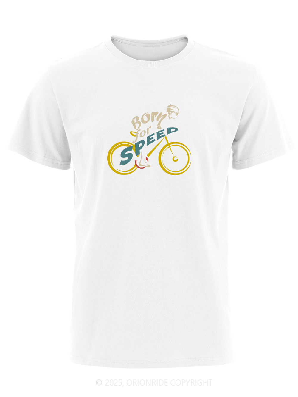 Orionride Born For Speed Short Sleeves Bike T-Shirt