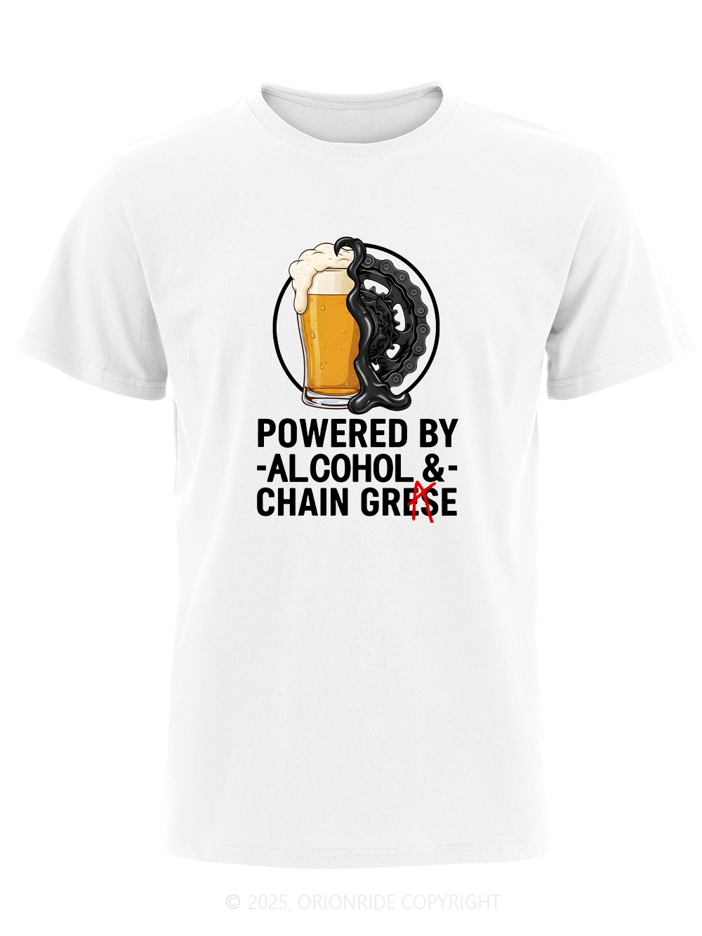 Orionride Alcohol Short Sleeves Bike T-Shirt